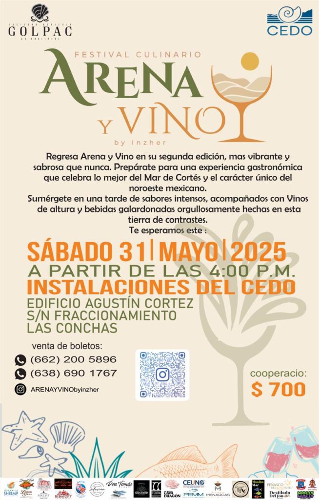 Arena y Vino