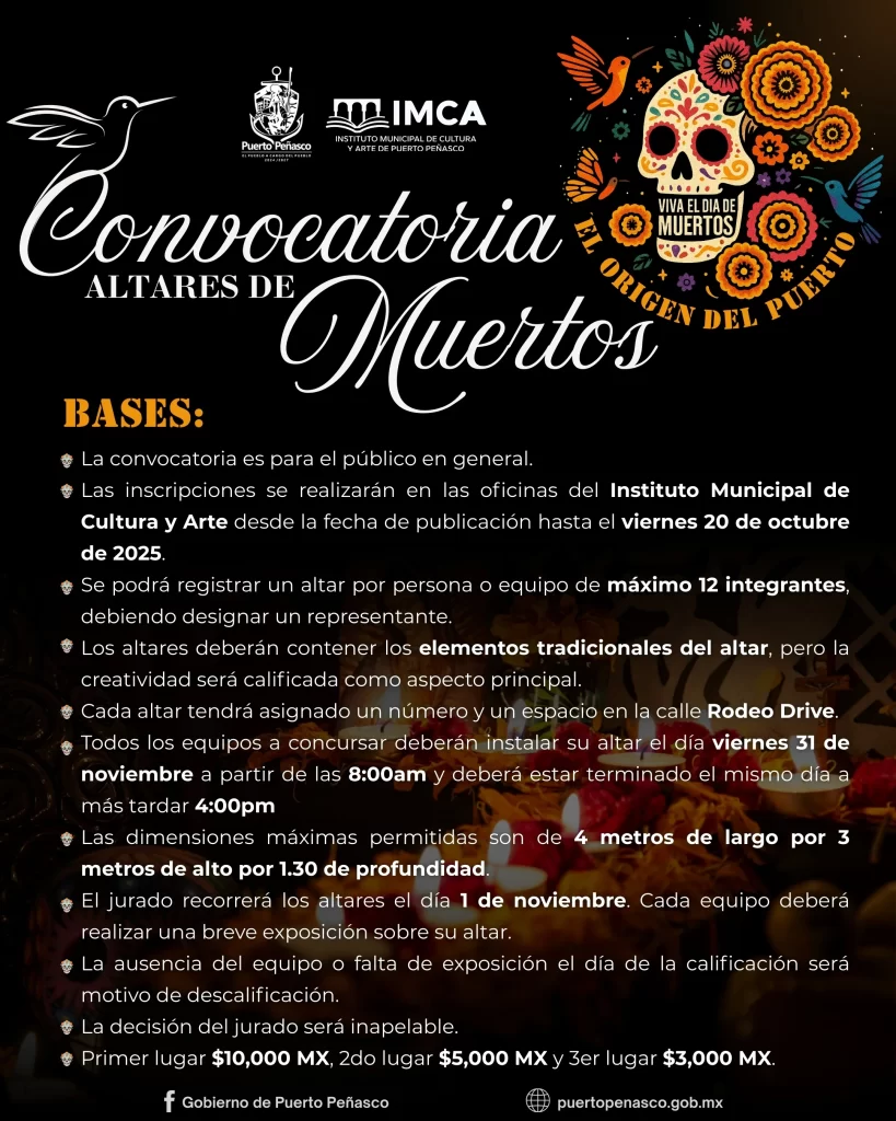 Convocatoria Altares de Muertos
