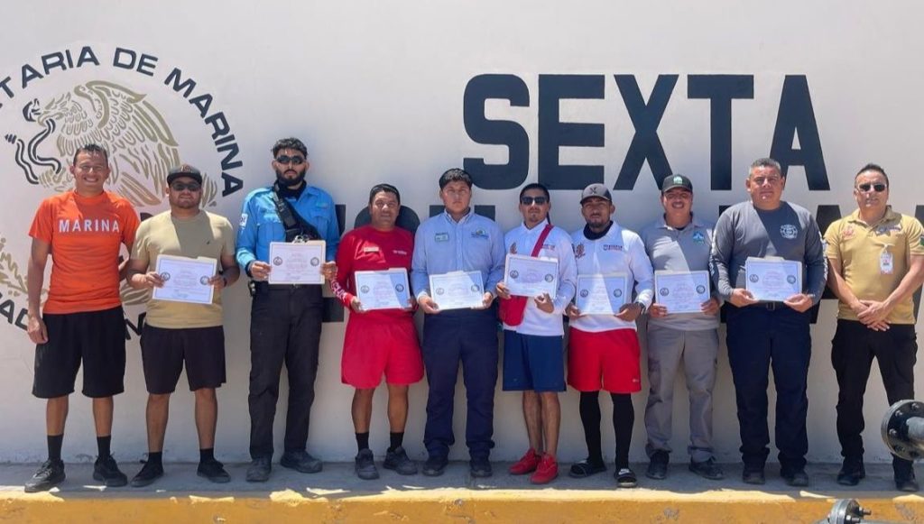CONCLUYÓ CON EXITO EL CURSO DE CAPACITACIÓN Y ADIESTRAMIENTO PARA GUARDA VIDAS 2026.