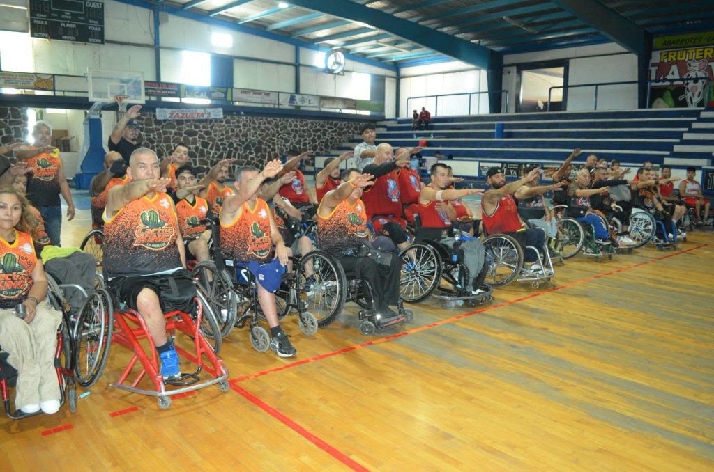 INAUGURAN TORNEO ESTATAL DE BÁSQUETBOL SOBRE RUEDAS